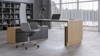Steh-Sitz-Schreibtisch